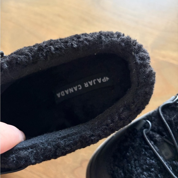 Pajar Canada Jules Waterproof Platform Sneaker Mule (Women) in Black 11.5? - Picture 3 of 8